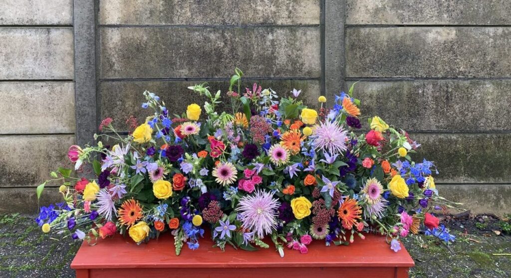 Rouwbloemen Kleurrijk